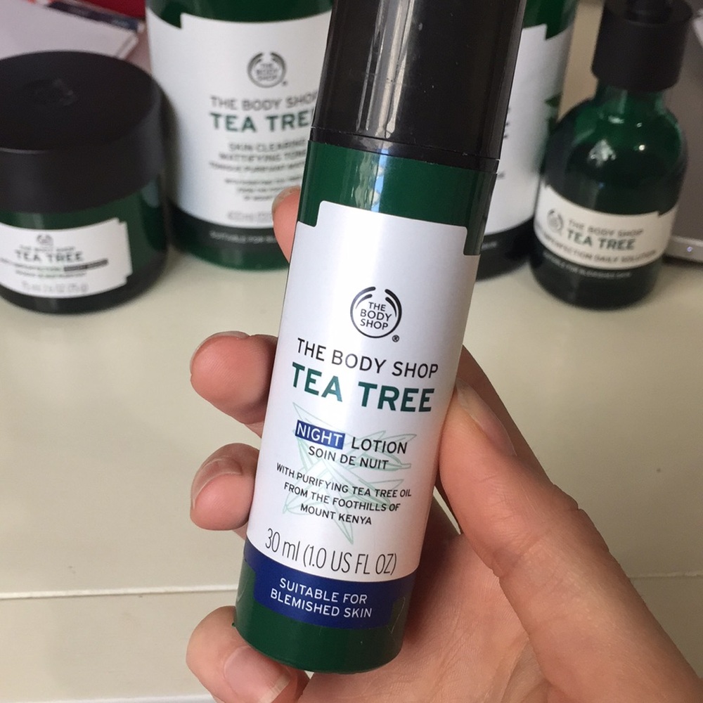 The Body Shop Tea Tree Night Lotion